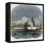 The Old Harbour of Barcelona, Catalonia, Spain, C1880-null-Framed Stretched Canvas