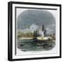 The Old Harbour of Barcelona, Catalonia, Spain, C1880-null-Framed Giclee Print