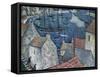 The Old Harbour-Christopher Richard Wynne Nevinson-Framed Stretched Canvas