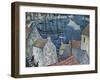 The Old Harbour-Christopher Richard Wynne Nevinson-Framed Giclee Print