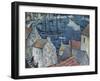 The Old Harbour-Christopher Richard Wynne Nevinson-Framed Giclee Print