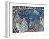 The Old Harbour-Christopher Richard Wynne Nevinson-Framed Giclee Print