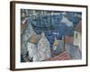 The Old Harbour-Christopher Richard Wynne Nevinson-Framed Giclee Print