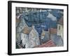 The Old Harbour-Christopher Richard Wynne Nevinson-Framed Giclee Print