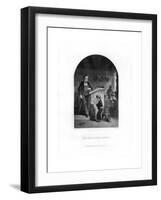 The Old Hedge School, 1872-C Burt-Framed Giclee Print