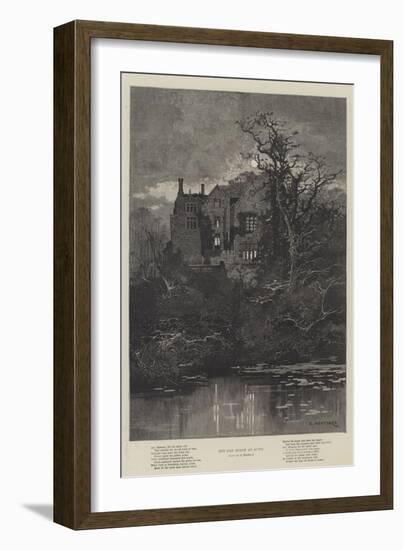 The Old House at Home-Charles Auguste Loye-Framed Giclee Print