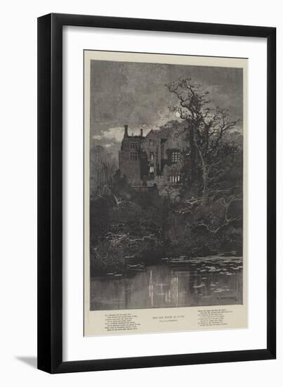 The Old House at Home-Charles Auguste Loye-Framed Giclee Print