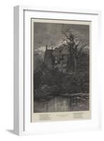 The Old House at Home-Charles Auguste Loye-Framed Giclee Print