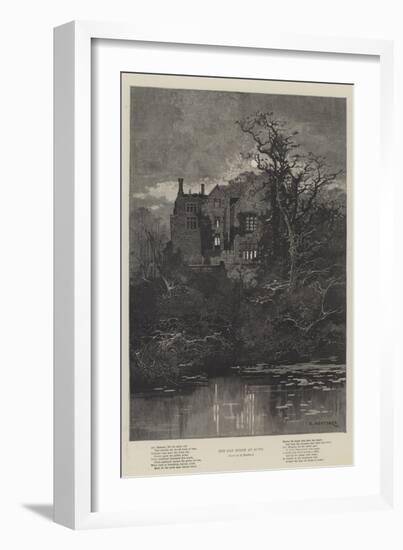 The Old House at Home-Charles Auguste Loye-Framed Giclee Print