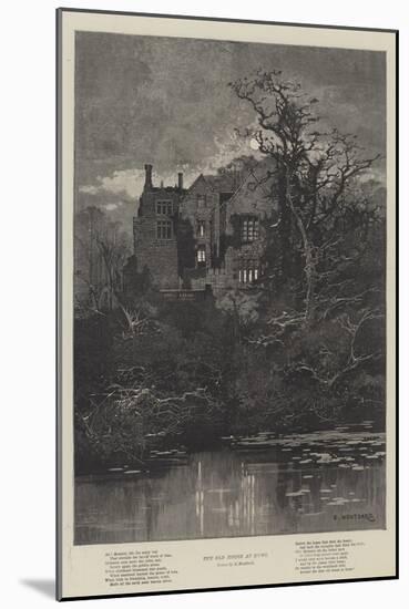 The Old House at Home-Charles Auguste Loye-Mounted Giclee Print