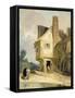 The Old House at St. Albans, C.1806-John Sell Cotman-Framed Stretched Canvas