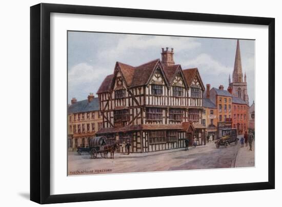 The Old House, Hereford-Alfred Robert Quinton-Framed Giclee Print