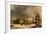 The Old Inn - Ten Miles to Salem, 1860-63-George Henry Durrie-Framed Giclee Print