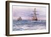 The Old 'Invincible' 1872, 1915-William Lionel Wyllie-Framed Giclee Print