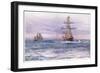 The Old 'Invincible' 1872, 1915-William Lionel Wyllie-Framed Giclee Print