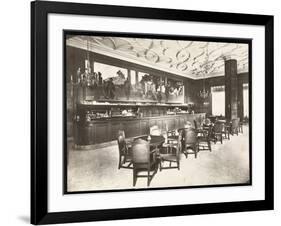 The Old King Cole Bar at the Hotel Knickerbocker, 1906-Byron Company-Framed Giclee Print