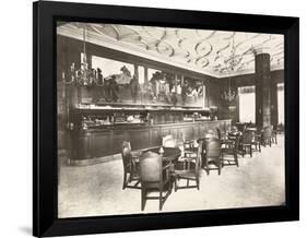 The Old King Cole Bar at the Hotel Knickerbocker, 1906-Byron Company-Framed Giclee Print