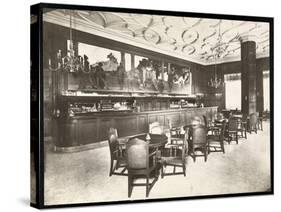 The Old King Cole Bar at the Hotel Knickerbocker, 1906-Byron Company-Stretched Canvas