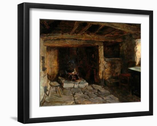 The Old Kitchen, 1893-Ralph Hedley-Framed Giclee Print