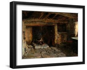 The Old Kitchen, 1893-Ralph Hedley-Framed Giclee Print