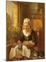 The Old Lacemaker, 1844-J.l. Dyckmans-Mounted Giclee Print