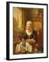 The Old Lacemaker, 1844-J.l. Dyckmans-Framed Giclee Print