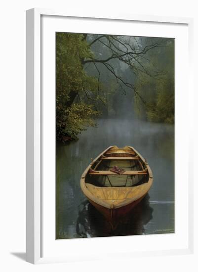 The Old Lake-Carlos Casamayor-Framed Art Print