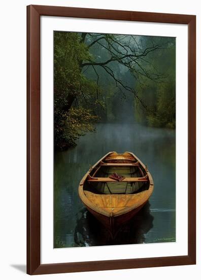 The Old Lake-Carlos Casamayor-Framed Art Print