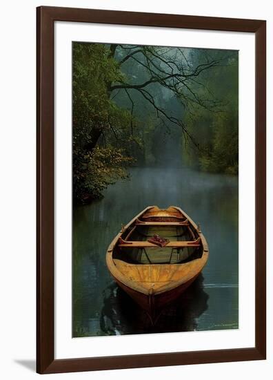 The Old Lake-Carlos Casamayor-Framed Art Print
