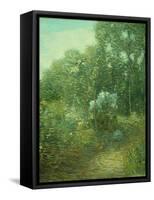 The Old Laurel Bush-Julian Alden Weir-Framed Stretched Canvas