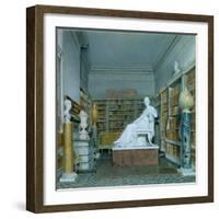 The Old Library, Chatsworth-William Henry Hunt-Framed Giclee Print