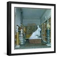 The Old Library, Chatsworth-William Henry Hunt-Framed Giclee Print