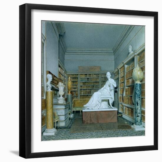 The Old Library, Chatsworth-William Henry Hunt-Framed Giclee Print