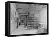 The Old Library, Wells Cathedral, Somerset-Frederick Henry Evans-Framed Stretched Canvas