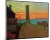 The Old Lighthouse in Honfleur-Félix Vallotton-Mounted Giclee Print