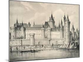 'The Old Louvre in 1670', 1915-Unknown-Mounted Giclee Print