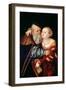 The Old Lover-Lucas Cranach the Elder-Framed Giclee Print