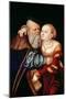 The Old Lover-Lucas Cranach the Elder-Mounted Giclee Print