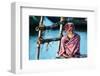 The Old Man and the Ganges-null-Framed Art Print