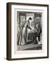 The Old Man and the Lady, 1888-George L. Du Maurier-Framed Giclee Print