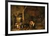 The Old Man and the Maid, C. 1650-David Teniers the Younger-Framed Giclee Print