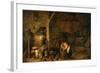 The Old Man and the Maid, C. 1650-David Teniers the Younger-Framed Giclee Print