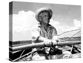 The Old Man And The Sea, Spencer Tracy, 1958-null-Stretched Canvas
