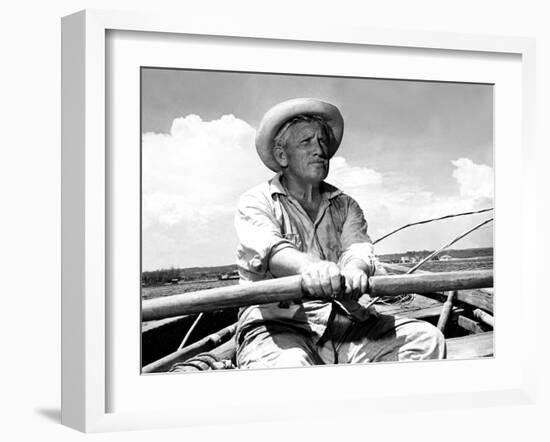 The Old Man And The Sea, Spencer Tracy, 1958-null-Framed Photo