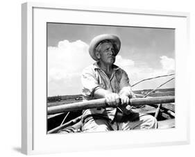 The Old Man And The Sea, Spencer Tracy, 1958-null-Framed Photo