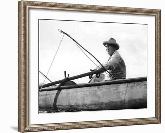 The Old Man And The Sea, Spencer Tracy, 1958-null-Framed Photo