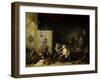 The Old Man and the Servant-David Teniers the Younger-Framed Giclee Print