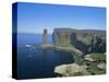 The Old Man of Hoy, 150M Sea Stack, Hoy, Orkney Islands, Scotland, UK, Europe-David Tipling-Stretched Canvas