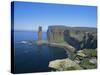 The Old Man of Hoy, 150M Sea Stack, Hoy, Orkney Islands, Scotland, UK, Europe-David Tipling-Stretched Canvas