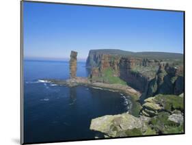 The Old Man of Hoy, 150M Sea Stack, Hoy, Orkney Islands, Scotland, UK, Europe-David Tipling-Mounted Photographic Print